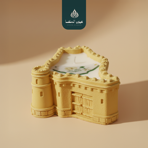 شمعة قصر المصممك