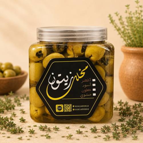 زيتون محشي زعتر