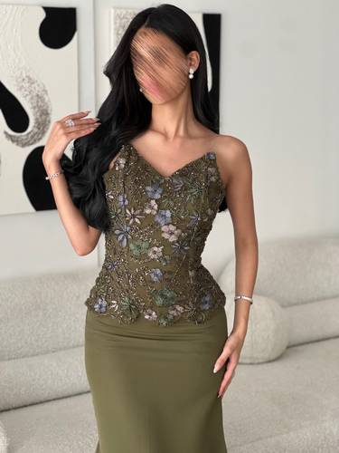 فستان بينكا - ‏(XS)الصدر:30انش,الخصر:24انش