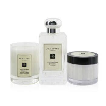  جو مالون انجلش بير & سويت بيا  كولون( عطر 100 مل , كريم جسم 50 مل , شمعة معطرة ) - بدون كرتون                    