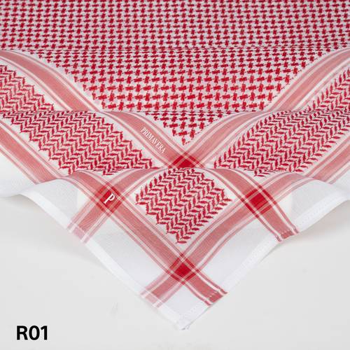 شماغ بريمافيرا أحمر R01