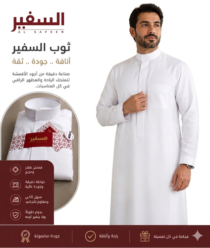 ثوب السفير رجالي لكجري