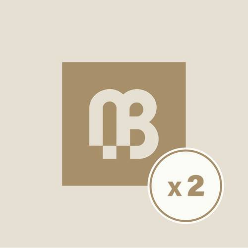 تصميم الشعار نموذجين (فكرتين) 