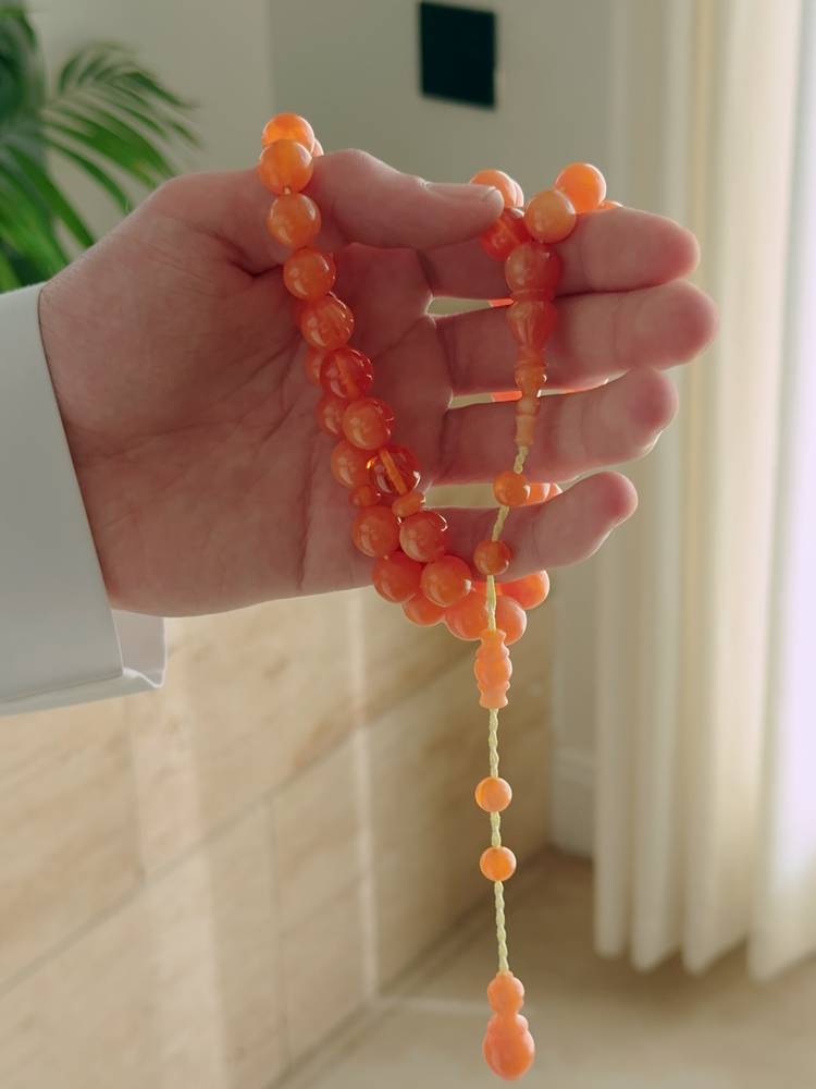  مسباح فاتوران خراطة تركية - برتقالي 