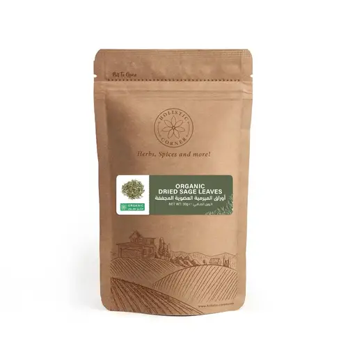 Organic Dried Sage Leaves Holistic Corner