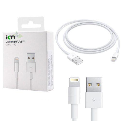 كيبل  Lightning للايفون - usb to Lightning بطول 2 متر ماركة ion - ضمان سنتين