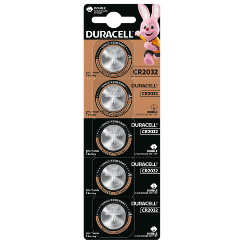 بطارية الليثيوم من دوراسيل 5بطاريات طراز  DURACELL CR2032 Apple AirTa