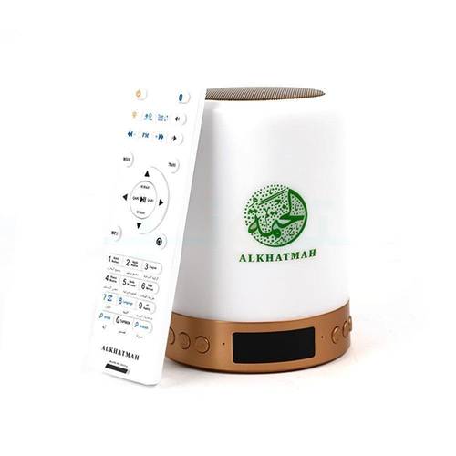 سماعة القرآن المضيئة , اصدار مطور يدعم البلوتوث ومزود بشاشة رقمية ذكية , ماركة الختمة DH-79006