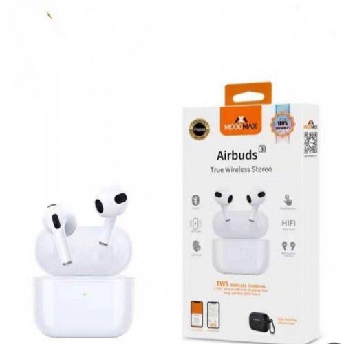 سماعة بلوتوث ايربودز 3 من موج ماكس MoogMax Airbuds 3 True wireless Stereo