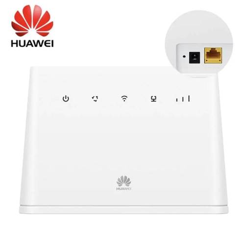 راوتر هواوي 4G Router 2 اللاسلكي (موديل B311-221) | سرعة واي فاي 300 ميجابت/ثانية | أبيض