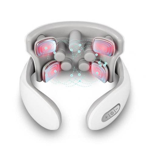 جهاز مساج وتدليك الرقبة تدعم 15 مستوى - smart neck massager jt 88