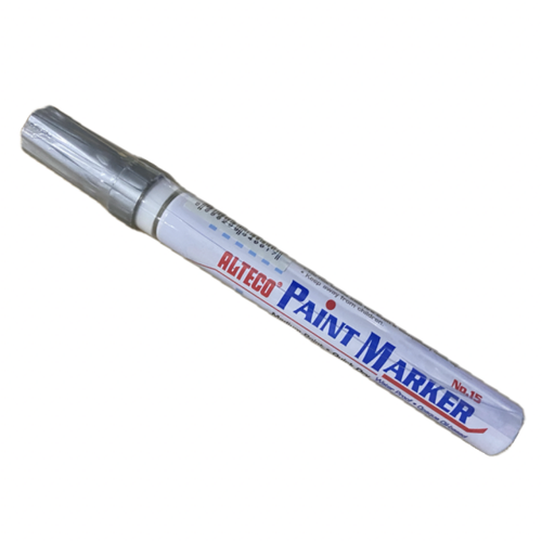 قلم بوية للسيارات فضي متعدد الاستخدام من التكو ALTECO PAINT MARKER