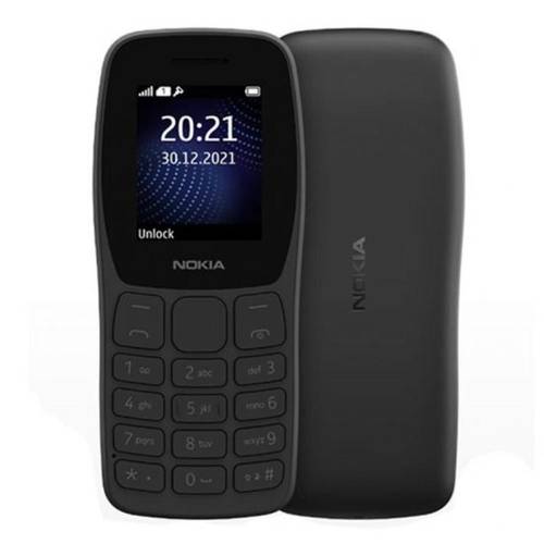 جوال كشاف نوكيا 105 Nokia بشريحتين DUAL SIM لون أسود ضمان سنتين