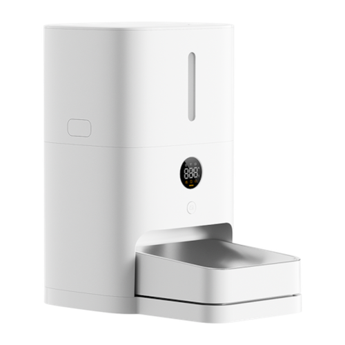 جهاز موزع الطعام للحيوانات الأليفة الذكي Xiaomi Smart Pet Food Feeder 2 شاومي بسعة 5 لتر - أبيض