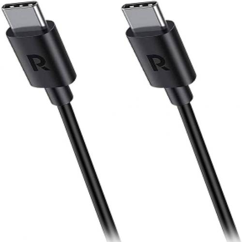 كيبل شحن PD سريع type-c من راف باور CB1021 بقوة 60 واط من تايب سي إلى تايب سي طول 1 متر Ravpower