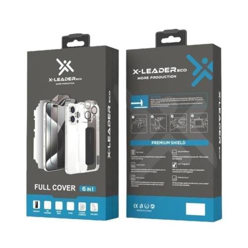 بكج الحماية ضد الصدمات 6 في 1 من X-LEADER مع استكر ملاقيف لجهاز سامسونج جالاكسي اس 24 الترا - Samsung Galaxy S24 ultra