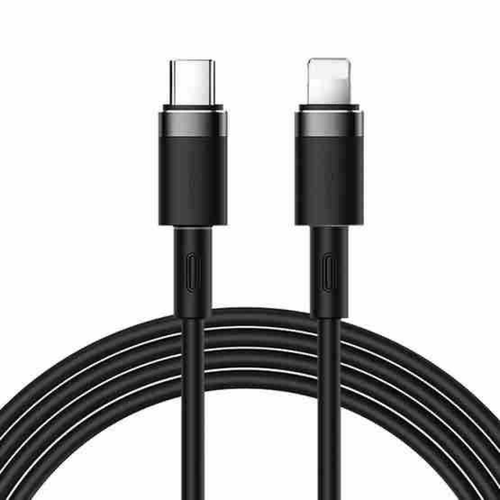 كيبل ايفون - تايب سي pd من جيروم -1.2 متر - JOYROOM 20W 2.4A USB-C / Type-C to Lightening 8 Pin Liquid Silicone Data Cable
