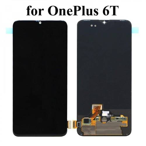 شاشة بديلة اولد OLED تدعم البصمة لجهاز ون بلس 6 تي - Oneplus 6T جودة عالية مطابقة لشاشة الجهاز الأصلية - ضمان سنة
