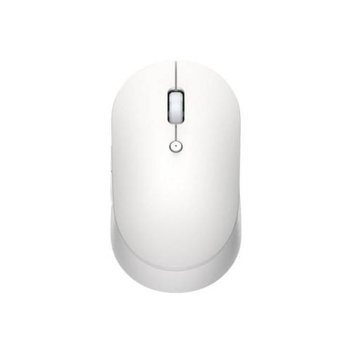 ماوس لاسلكي مزدوج الوضع إصدار صامت أبيض Xiaomi Wireless Mouse Silent Edition ضمان سنتين