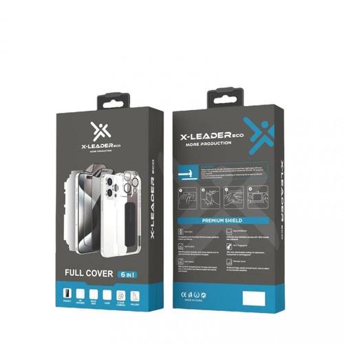 بكج الحماية المتكامل 6في 1 X-LEADER  للايفون 17 /17إير /17 برو /17 برو ماكس  iphone 17 pro max