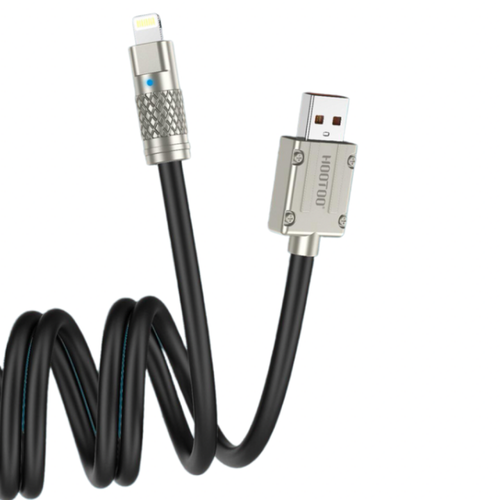 كيبل متين 35w بأطراف حديد من  Lightning HOOTOO موديل HT036