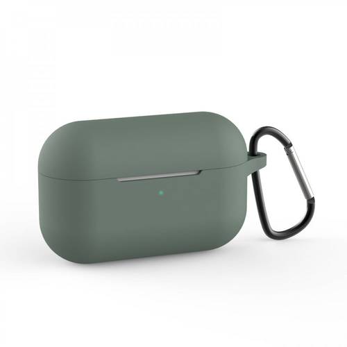 غطاء حماية اخضر داكن من السليكون لسماعة ابل ايربودز برو - Airpods Pro