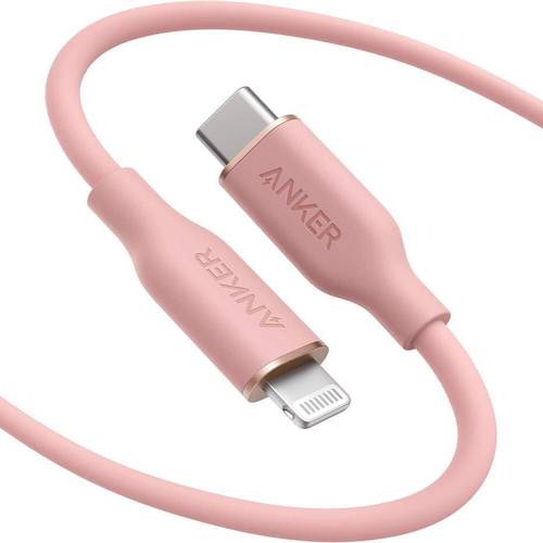 كيبل USB-C الى لايتنينج 0.9متر من انكر، PowerLine III Flow USB-C with Lightning Connector