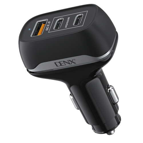 شاحن سيارة مدخلين PD بقوة W40 و مدخل USB موديل DX103 من Denx - Devices Powerful Charger CAR CHARGER FAST CHARGING