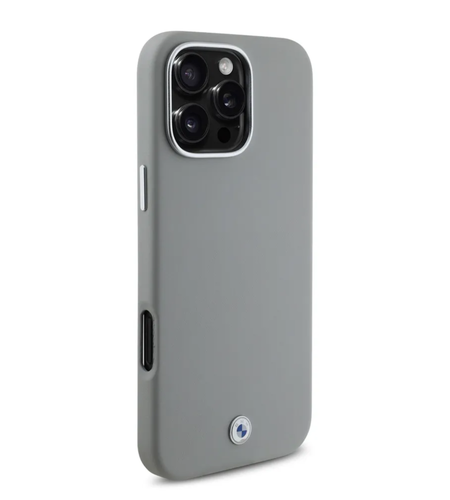 جراب BMW فخم بجودة عالية رمادي BMW ايفون 16برو iPhone 16 pro