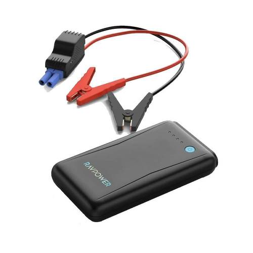 راف باور بطارية و اشتراك سيارة rp-pb1207 بقوة 7200 ملي امبير - اسود