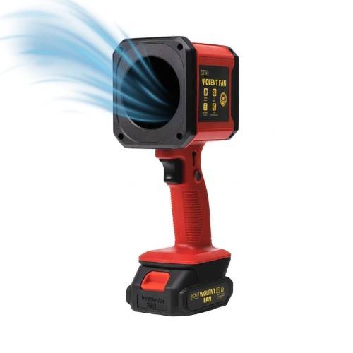مروحة للغبار قوية تيربو DENX DX3320 Violent Fan – بطارية 6500mAh، قوة 1000 واط