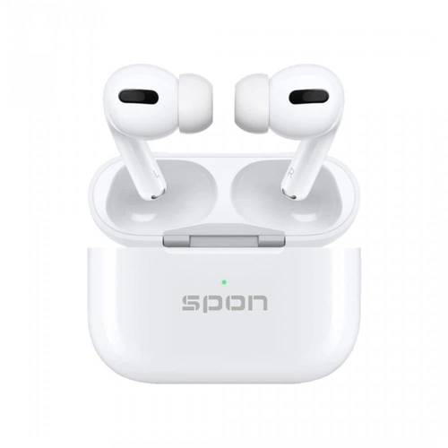 سماعة بلوتوث ايربودز برو AirPods pro من شركة SPON بخاصية عزل الضجيج - ضمان 3 سنوات SPON PRO ANC