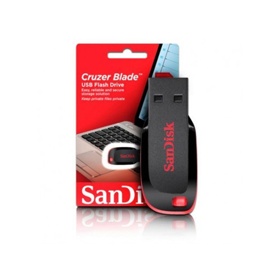 فلاش ميموري مدخل يو اس بي SanDisk Cruzer Blade USB Flash Drive