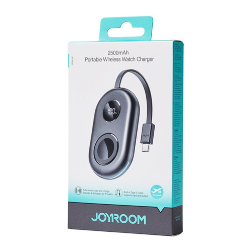 بطارية متنقلة صغيرة شاحن لاسلكي لساعة ابل بقوة 2500mAh من جيروم متنقل JOYROOM JR-W09 2500mAh Apple Watch Powerbank