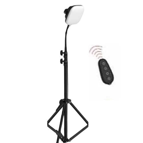 كشاف ليد للرحلات  مع ريموت تحكم DC SV 2A 10W واستاند ثلاثي  DLC-32878