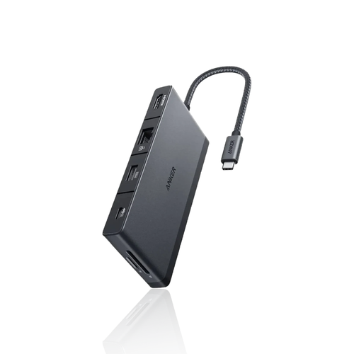 موزع انكر بمدخل Type-C تايب سي متعدد المنافذ A8373H11  Anker 552 USB-C Hub (9-in-1, 4K HDMI)