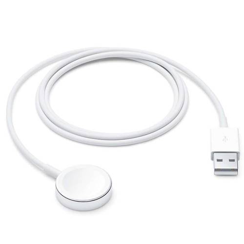شاحن ساعة ابل من جيروم شاحن مغناطيسي usb متر لساعة ابل لون ابيض موديل Joyroom S-IW001S ip Watch Magnetic Charging Cable