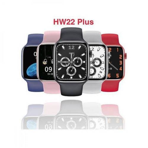 ساعة ذكية HW22 plus Series 7 مقاومة للماء , تدعم الشحن اللاسلكي واللغة العربية - ضمان سنتين