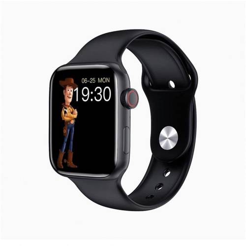 ساعة ذكية HW22 PRO MAX مقاومة للماء , شاشة كاملة 44 ملم بهيكل ألومنيوم متين وخفيف تدعم الشحن اللاسلكي واللغة العربية - ضمان سنتين