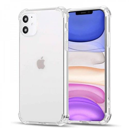 غطاء حماية شفاف مدعم الزوايا لهاتف ايفون 12 ميني - iPhone 12 mini