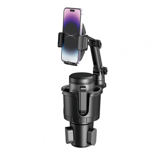 حامل للجوال في قاعدة الأكواب مع استاند للجوال Car Cup Mount Phone Holder Go-Des GD-HD566