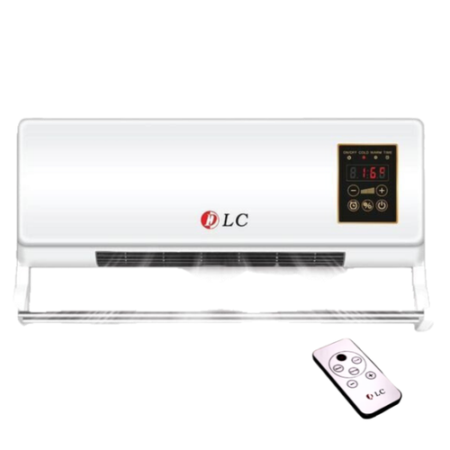 2 في 1 مبرد هواء مع دفاية جداري بقوة 2000 واط مع ريموت تحكم DLC-36348
