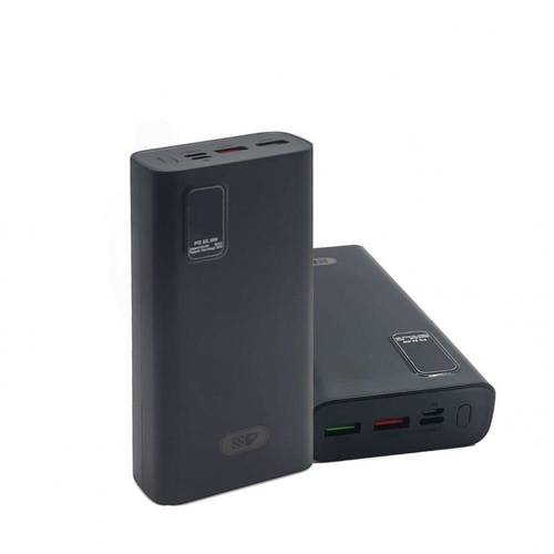 باور بنك 10000 22.5W(منفذ PD 18W+منفذين USB)مع شاشة ضمان سنتين SP