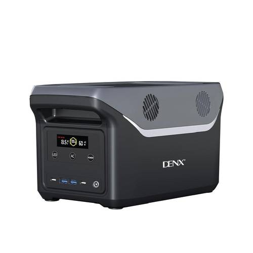 مولد طاقة للكشتات مع منفذ فيش ثلاثي واضاءة usb و تايب سي بقوة 300واط denx DX-422
