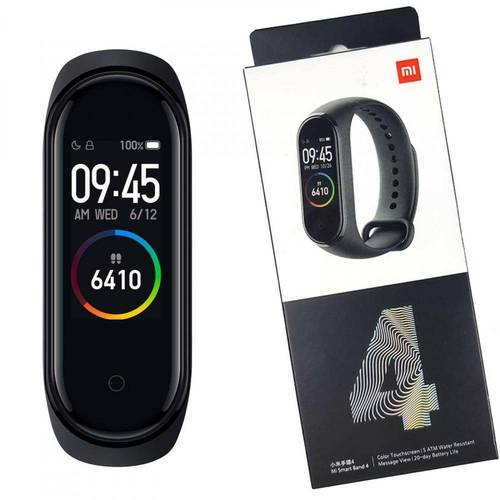 سوار شاومي باند 4 لمراقبة اللياقة البدنية‫‫‫ - Mi Smart Band 4