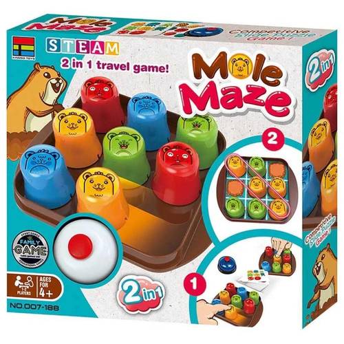 لعبة تفاعلية للاطفال تعليمية mole maze
