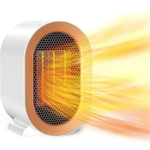 دفاية ديكور مروحة كهربائية صغيرة محمولة مناسبة للمكاتب وغرف النوم بقوة 1200واط AIR HEATER ZM-688