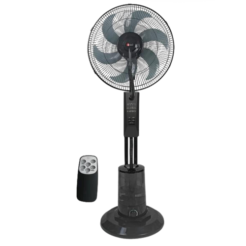 مروحة بخار عمودية بريموت تحكم بقوة 100w وخزان ماء 4 لتر