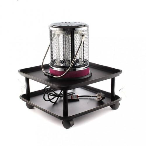 دفاية كهربائية مع قاعده مربعة بعجلات A2200W - A40-DLC ضمان سنتين