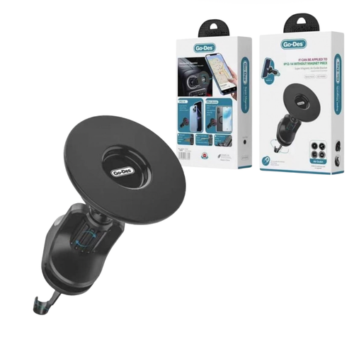 حامل مغناطيس للجوال يركب على فتحات المكيف للسيارة من GO-DES HD909